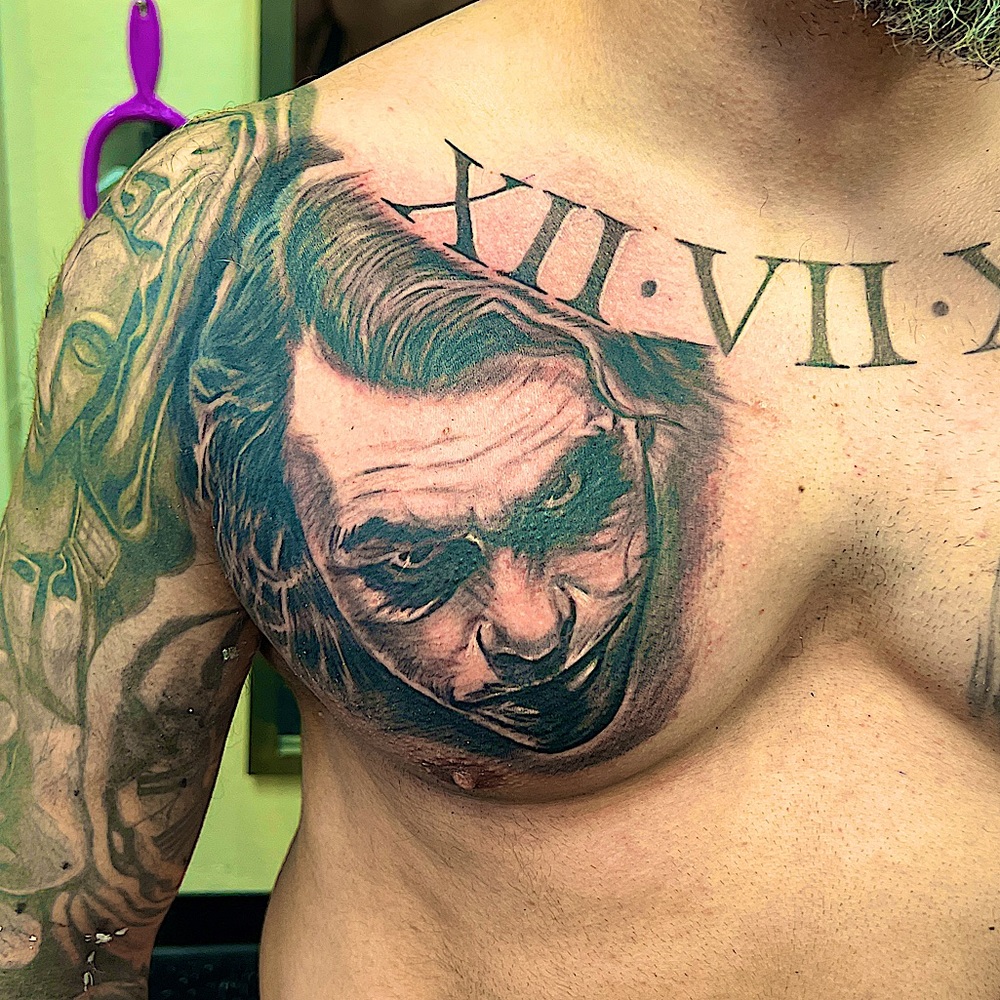 Black and gray realism tattoo